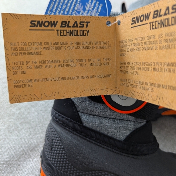New with tags baby/toddler winter boots size 5 - Picture 3 of 3